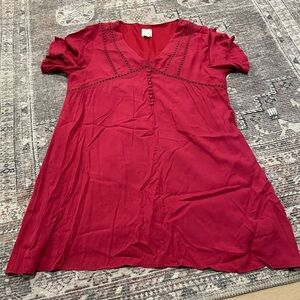 Maroon dress ( darker than pic is showing)